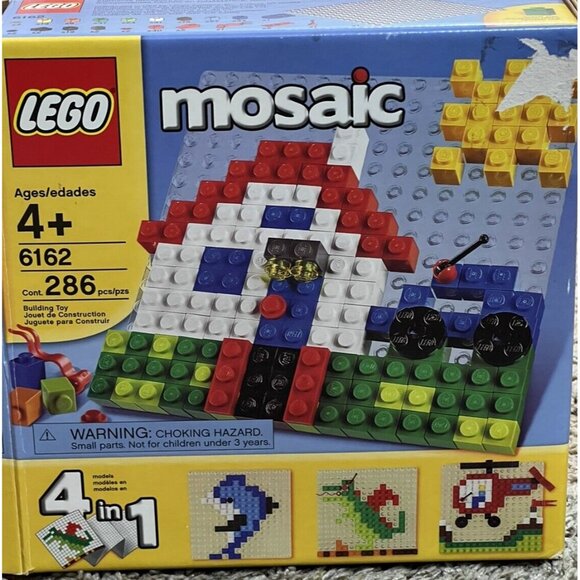 LEGO 6162 LEGO Mosaic 4 in 1 ~ 2007 Retired Complete With Box & Instructions - Picture 2 of 5
